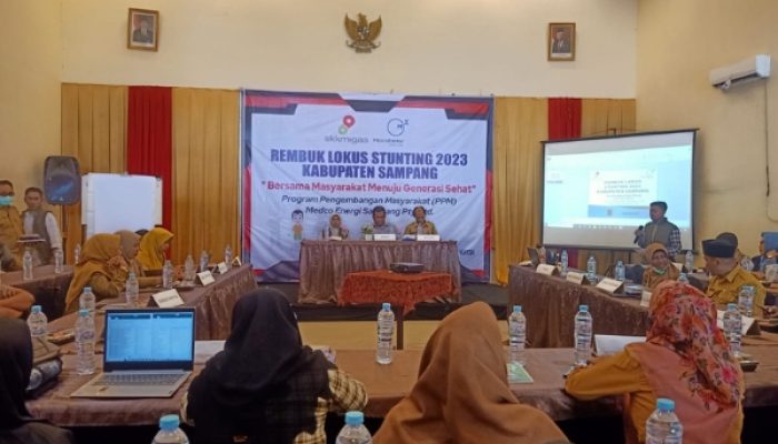 Gandeng LSM MDW, Medco Energi Gelar Rembuk Lokus Stunting, Pulau Mandangin Sampang Dapat Perhatian Khusus.