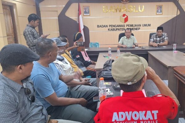 Potensi Pidana, Plt Bupati Sumenep Dilaporkan Ke Bawaslu