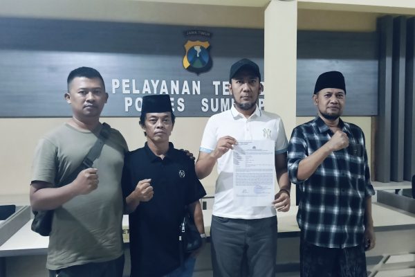Soroti Kasus Besar Diancam, Ketua AJS Lapor ke Polres Sumenep