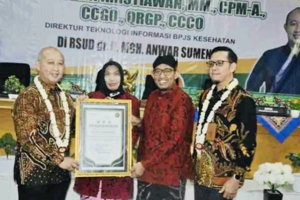 RSUD Anwar Sumenep Terima Penghargaan dari BPJS Kesehatan RI