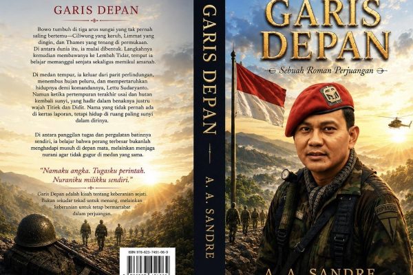 Garis Depan, Novel Trilogi yang Hadirkan Kisah Perjuangan Hidup Prabowo