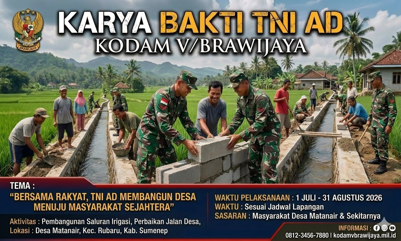 Akan Penuh Jenderal, Karya Bakti TNI AD Skala Besar Siap Hijaukan Madura