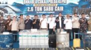 2,6 Juta Ton Sabu Cair dan Jutaan Rokok Ilegal Gagal Masuk Indonesia